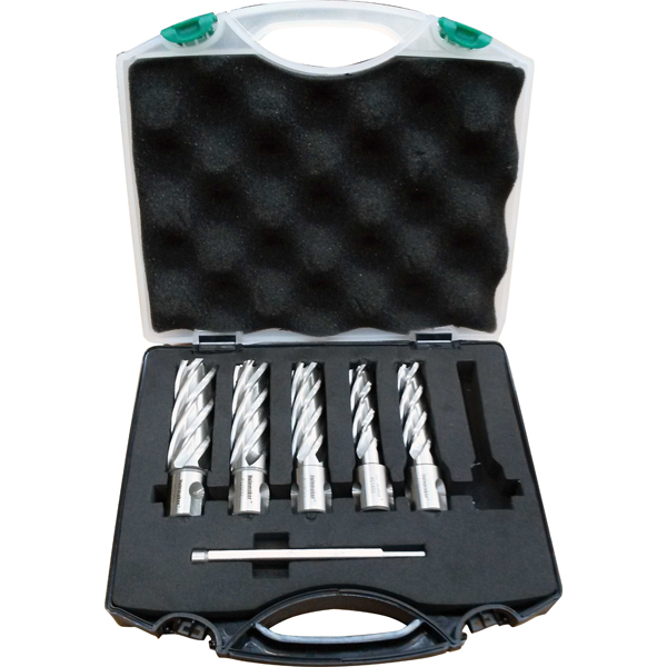 HOLEMAKER 7PC SILVER SERIES ANNULAR CUTTER SET (50MM DOC)